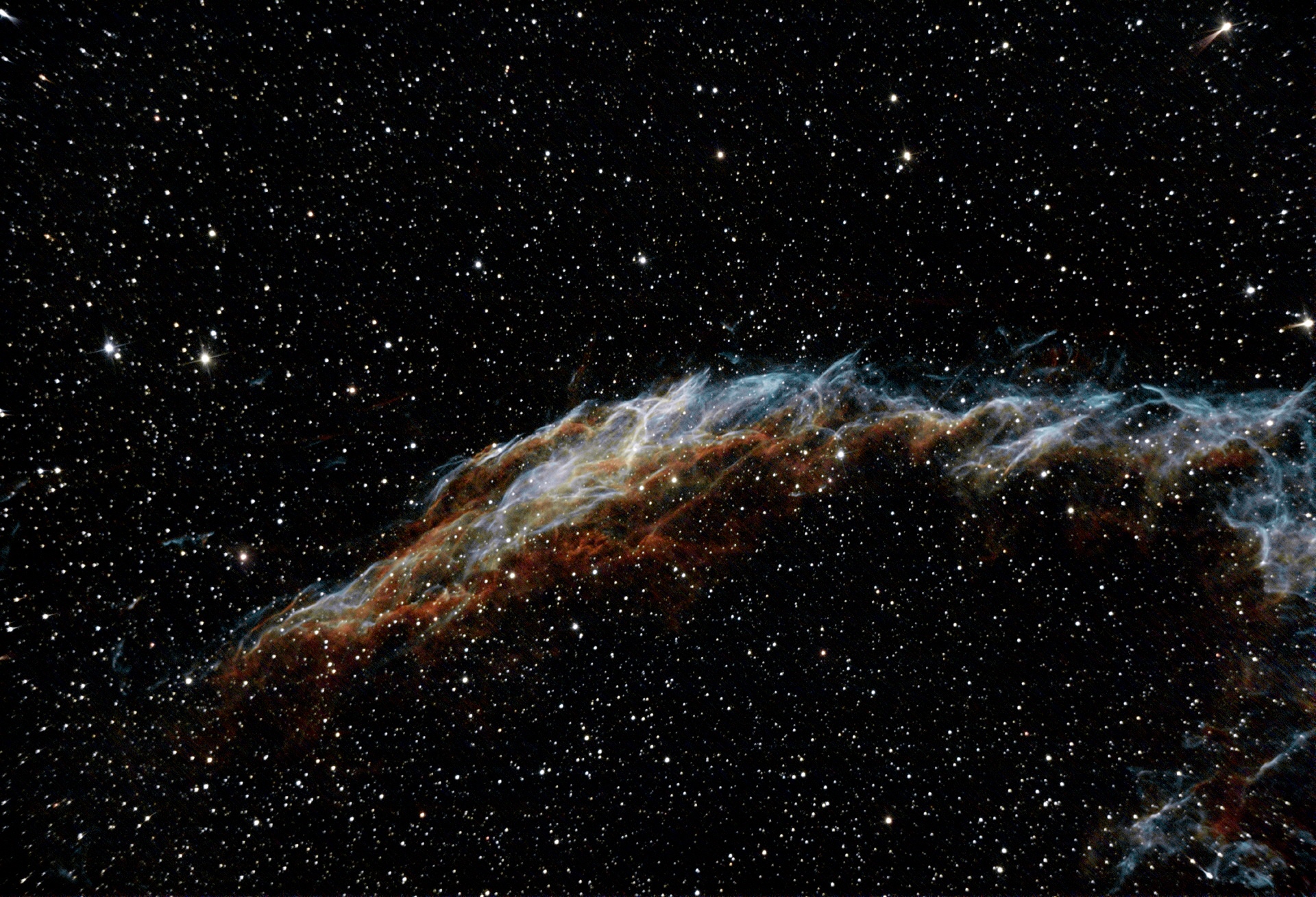 NGC 6992 Cirrusnebel (Teil)